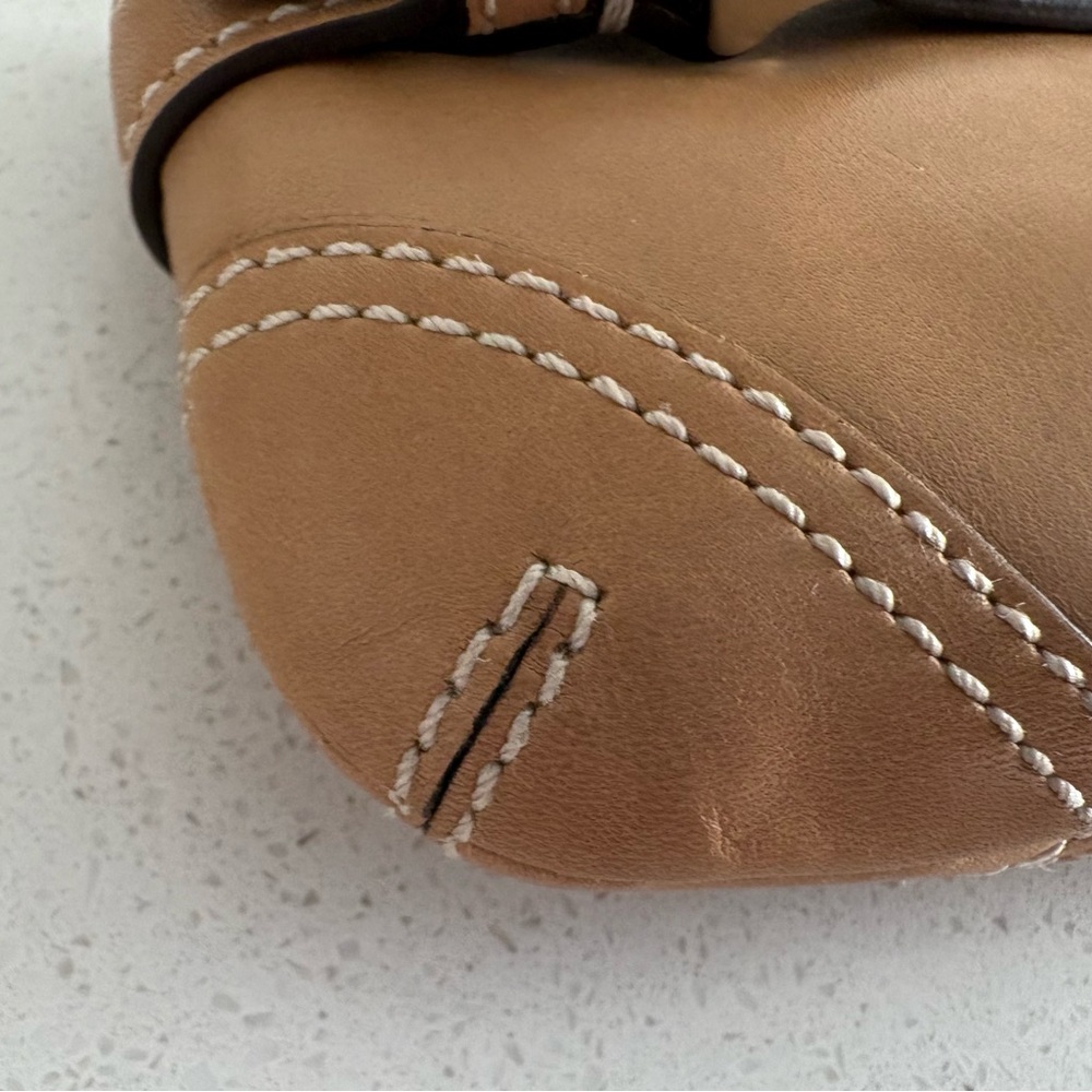 Coach Y2K Soho Beige leather Coin Purse keychain New with tags - Picture 11 of 12